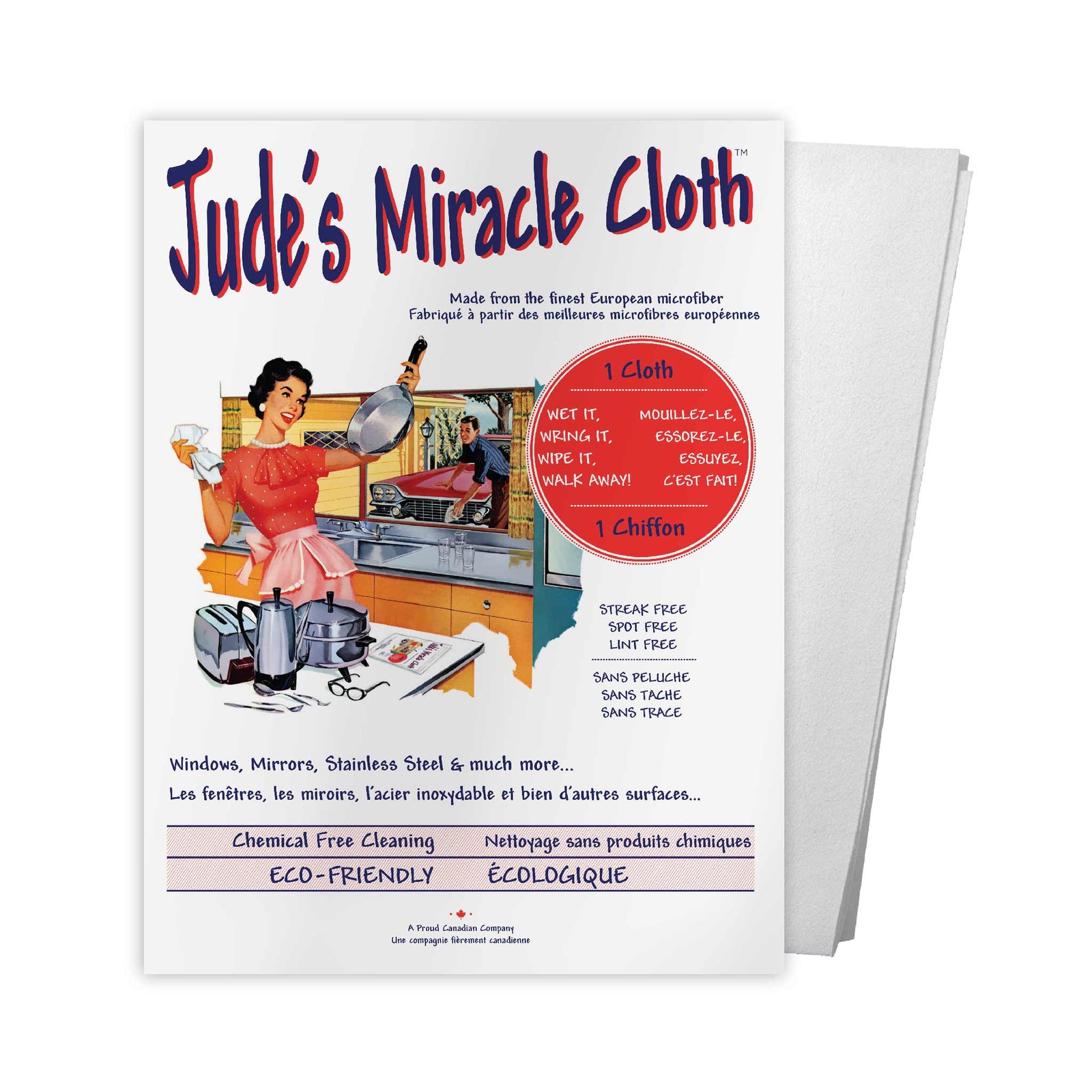 Jude's Original White - Jude's Miracle Cloth
