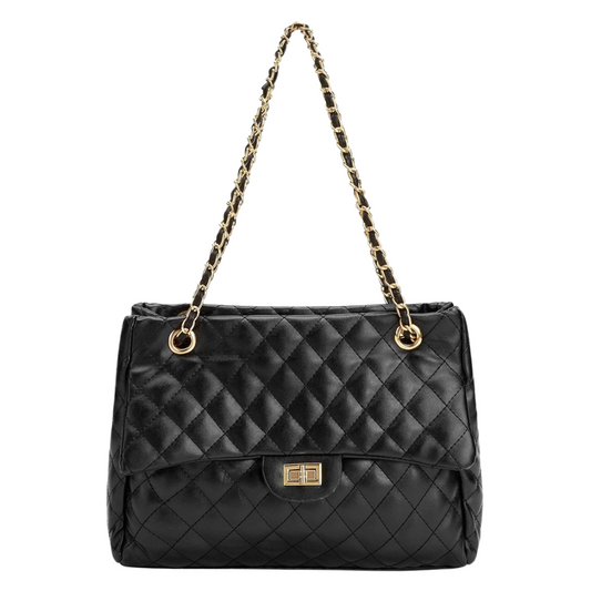 Cheyanne Quilted Bag with Chain Strap