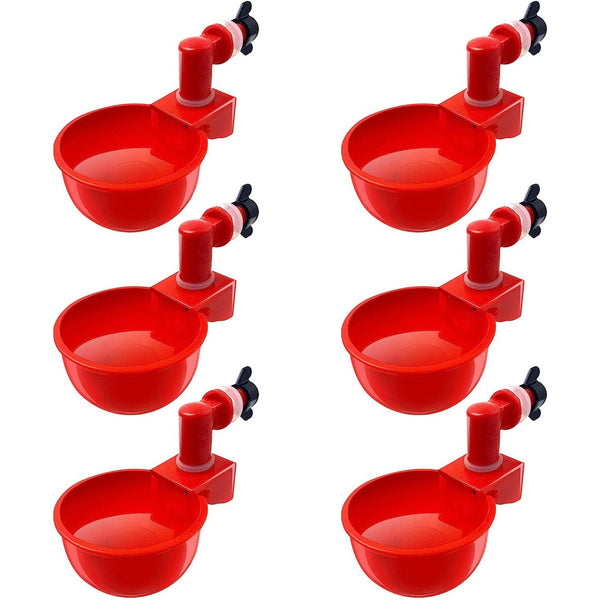 Farmight Auto-Filling Poultry Water Cup, Pack of 5 or 10 - My Pet Chicken