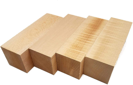 JulArt 6 Pack Extra Large Basswood Blocks 6 x 3 x 3 Inches Premium Unfinished Soft Wood Blocks for Carving and Whittling