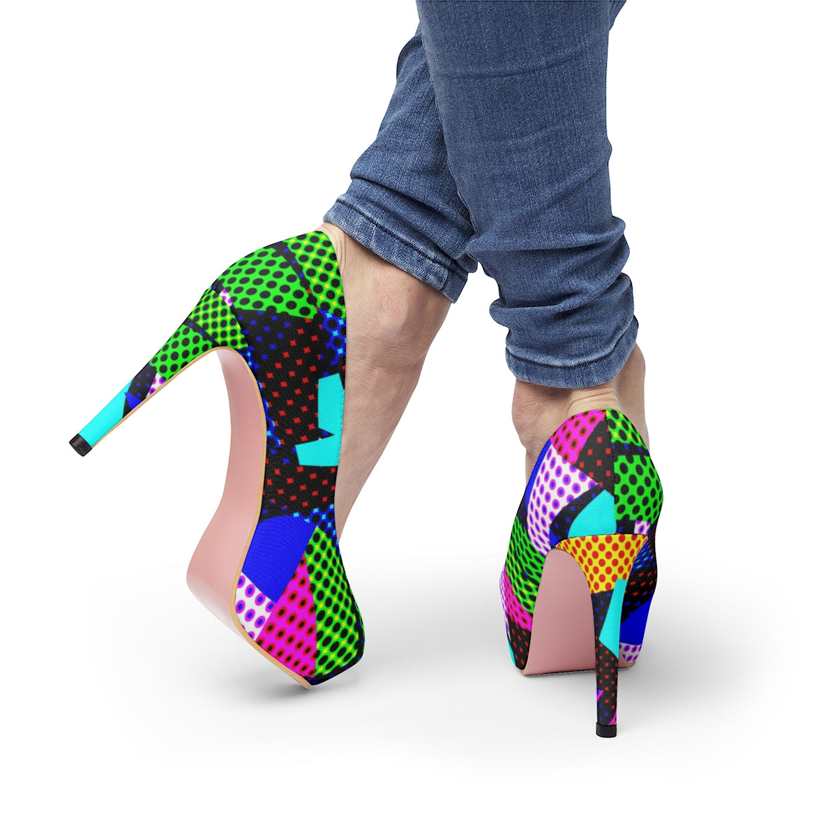 crazy platform heels