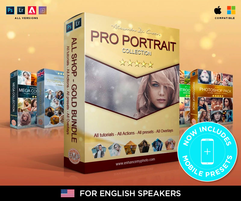 bundle with smart photo editor studio and portrait pro