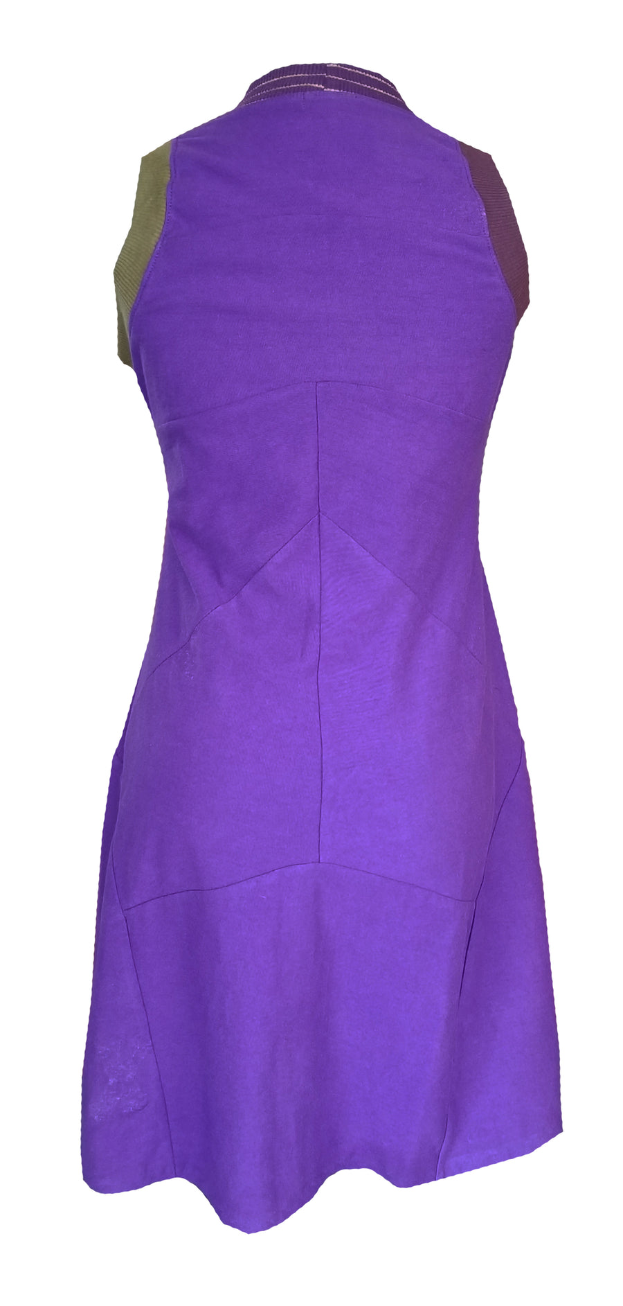 purple tank dress