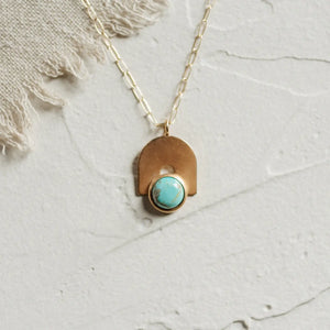 Bali Necklace: Turquoise - Blue Windows