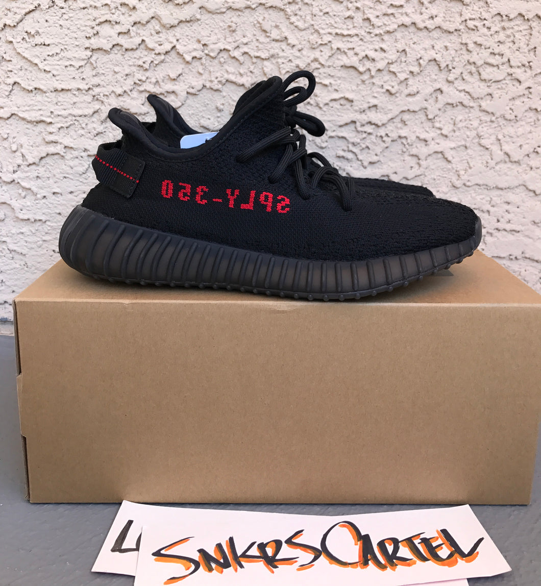 Adidas Yeezy Boost 350 V2 Black/Red 'Bred' CP9652 – Snkrs Cartel