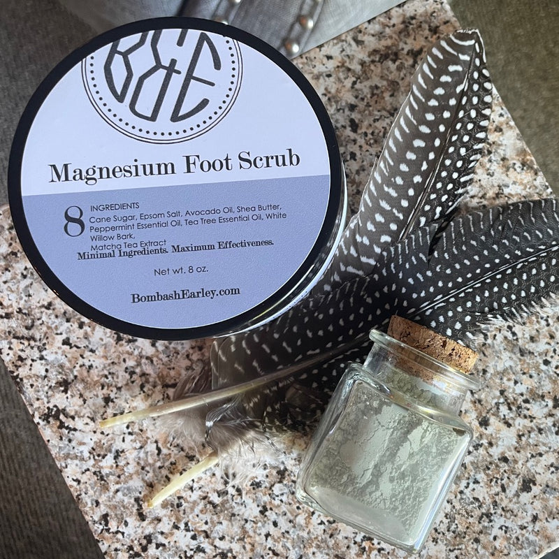 Magnesium Foot Scrub