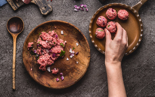 bison meatballs