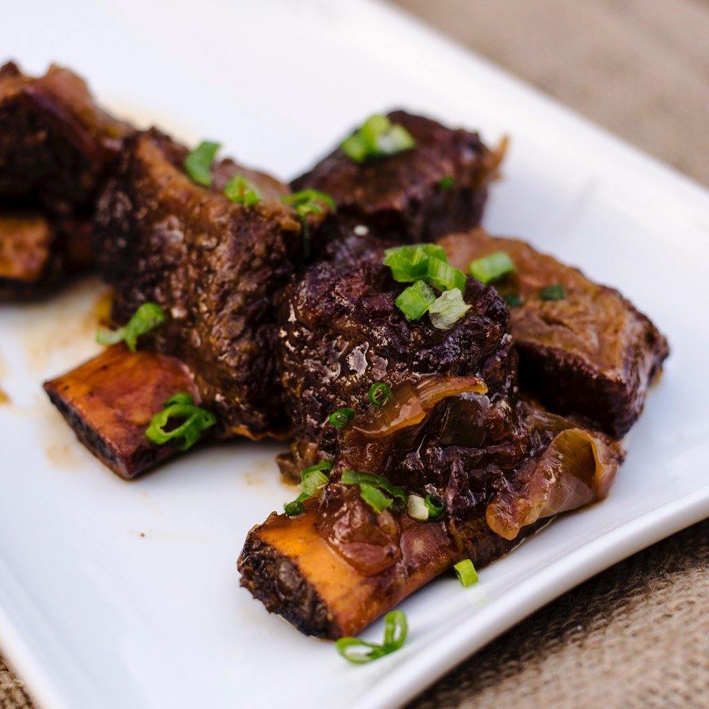 Bison short ribs at Chamberlain's Steak & Chop House