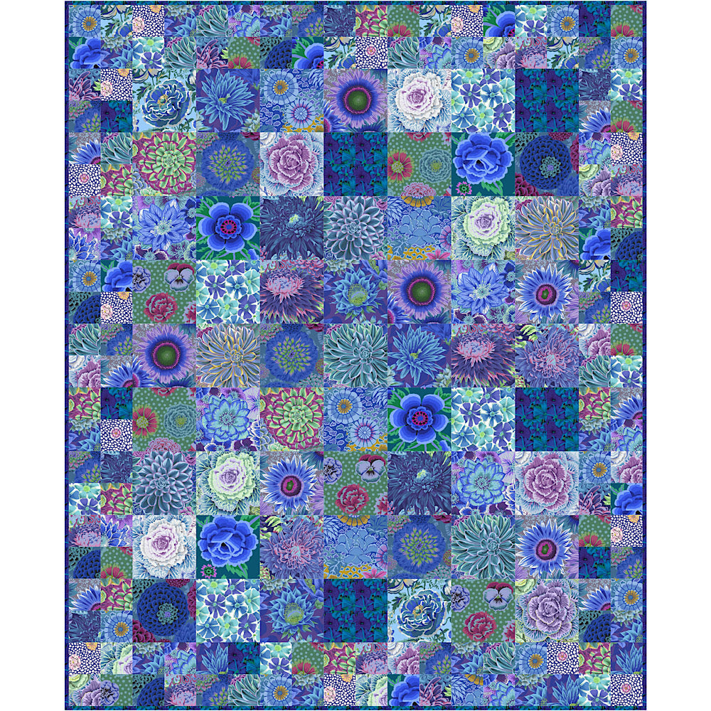 How to Make the Seed Packets Quilt with Kaffe Fassett Floral Fabrics