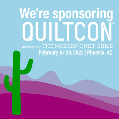 We are a Sponsor of QuiltCon 2022