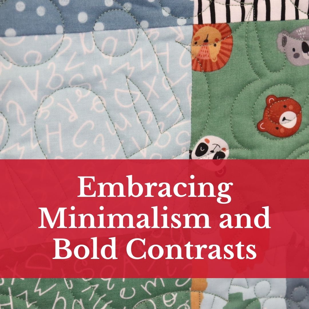 Embracing Minimalism and Bold Contrasts