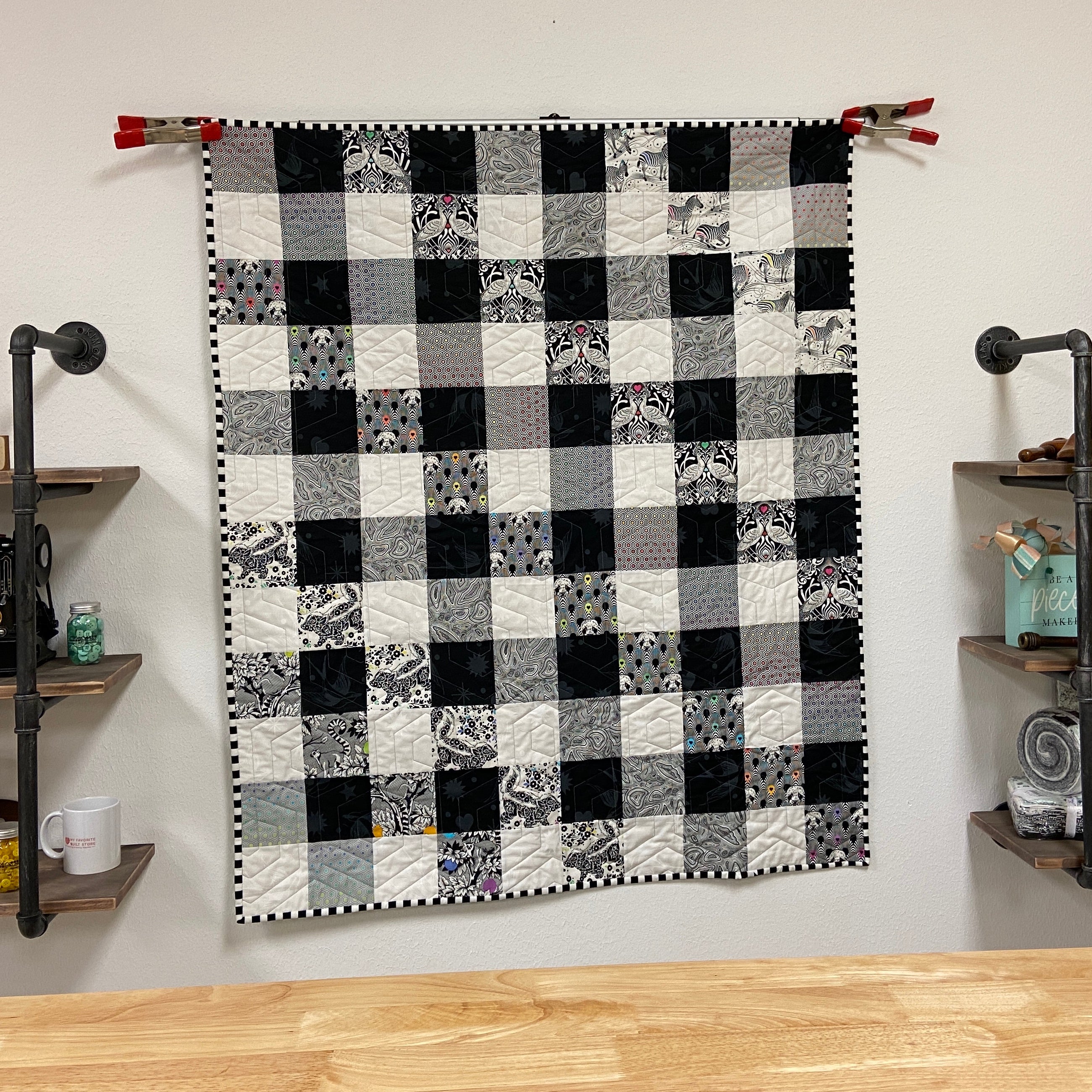 Check Me Out! Buffalo Check Free Quilt Pattern and Video