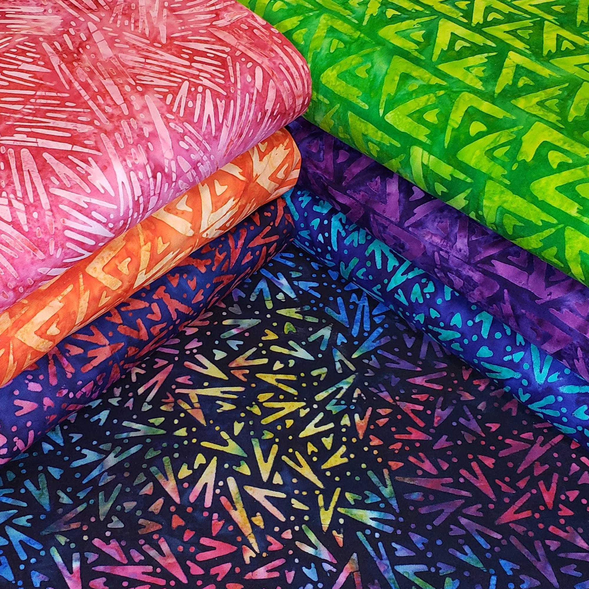Fabric Guide - Beautiful Bold Batik Fabrics - Plush Addict