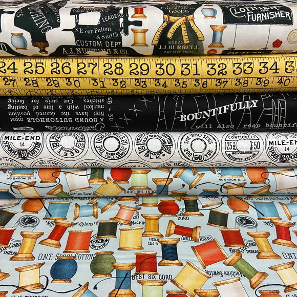 Best of She Who Sews Calendar Girl Patch Panel 43″ x 54″ by J. Wecker