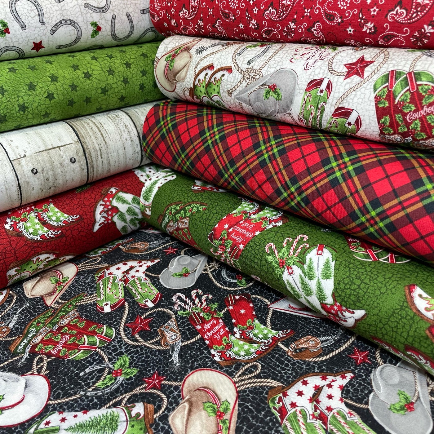 Howdy Christmas Fabric Collection My Favorite Quilt Store