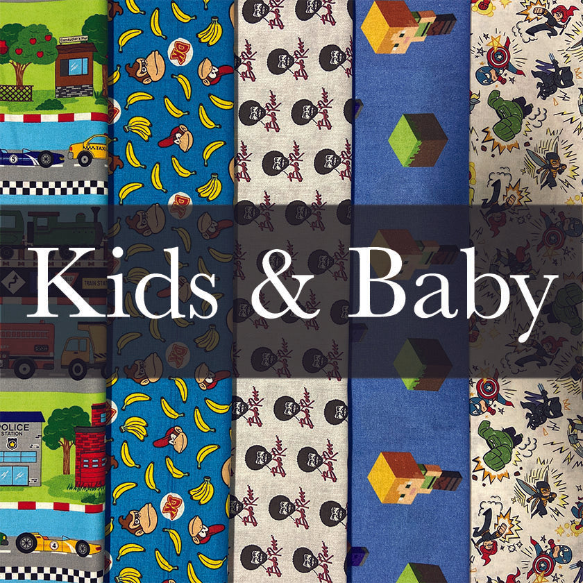 Kids & Baby Themed Quilting Fabric