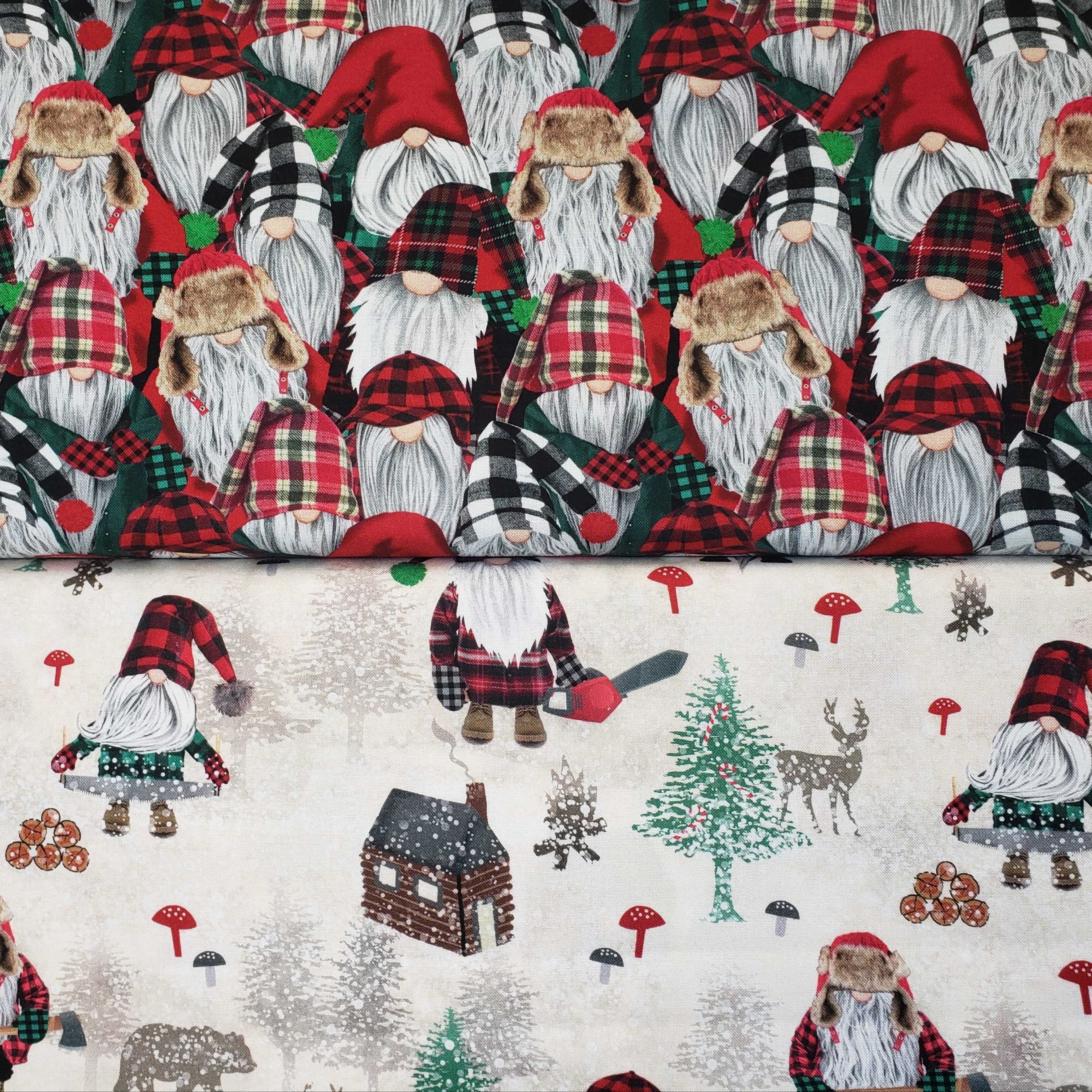 Flannel Fabric By The Yard - GMF17 - Lumber Jack