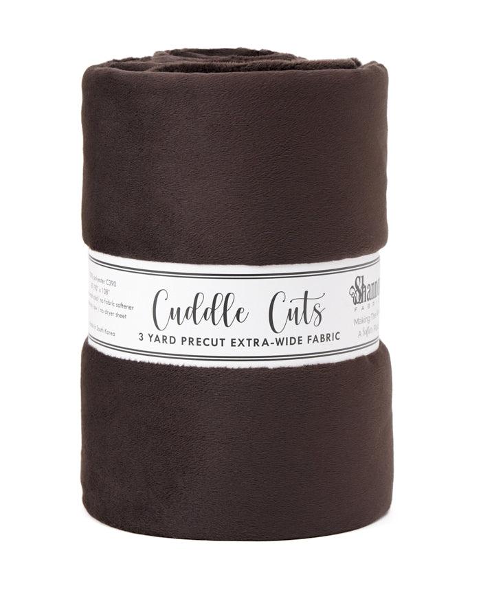 3 Yard Cuddle® Cut C390 Chocolate