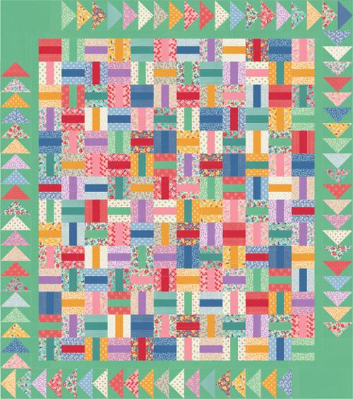 30s Playtime Birmingham Special Quilt Kit-Moda Fabrics-My Favorite Quilt Store