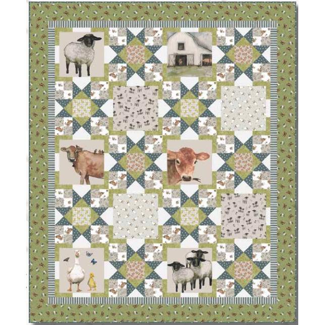 A Beautiful Day Quilt Kit-Henry Glass Fabrics-My Favorite Quilt Store