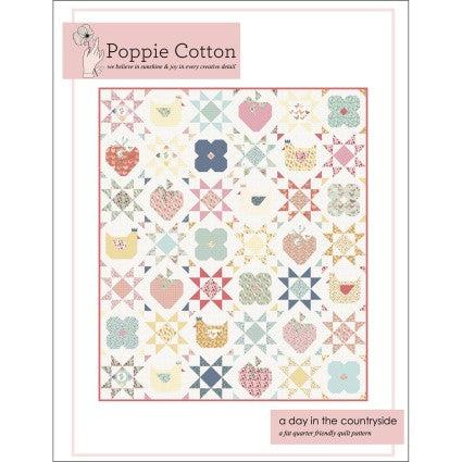 A Day in the Countryside Quilt Pattern-Poppie Cotton-My Favorite Quilt Store