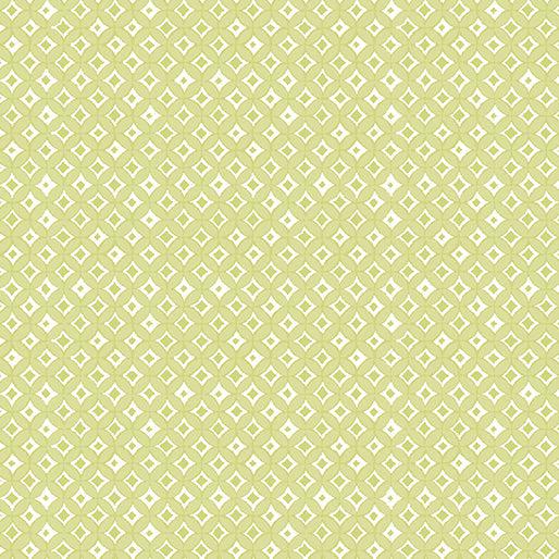 A Heart Led Life Lime Tonal Diamonds Fabric-Benartex Fabrics-My Favorite Quilt Store
