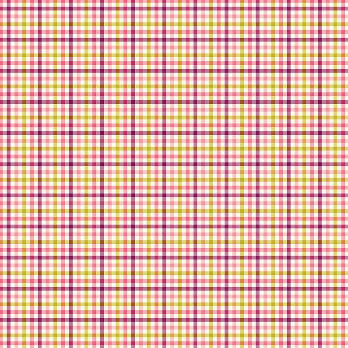 Adel in Summer Multi Plaid Fabric-Riley Blake Fabrics-My Favorite Quilt Store