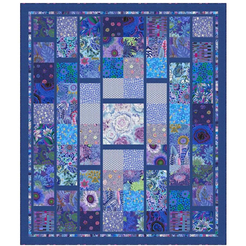 All Boxed In Kaffe Lake Colorway Quilt Kit