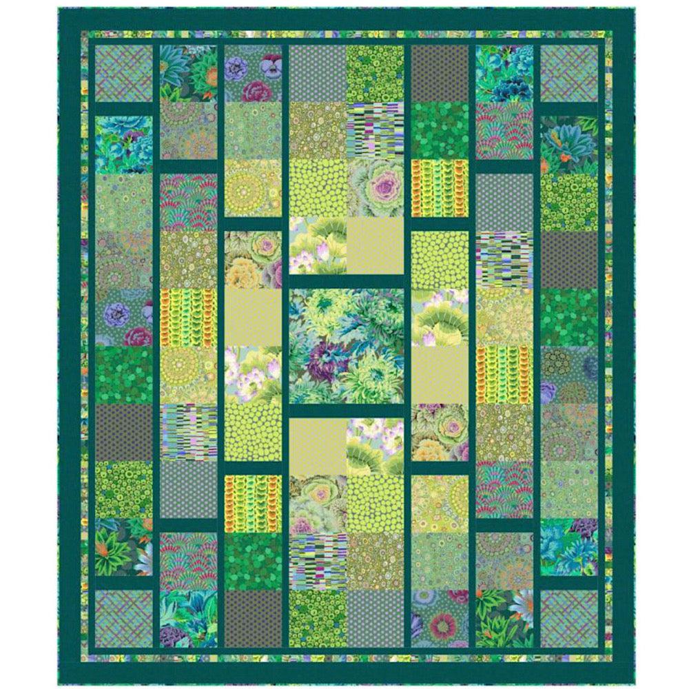 All Boxed In Kaffe Meadow Colorway Quilt Kit