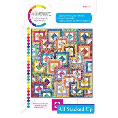 All Stacked Up Pattern-Colourwerx-My Favorite Quilt Store