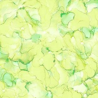 Allure Lime Watercolor Texture Fabric