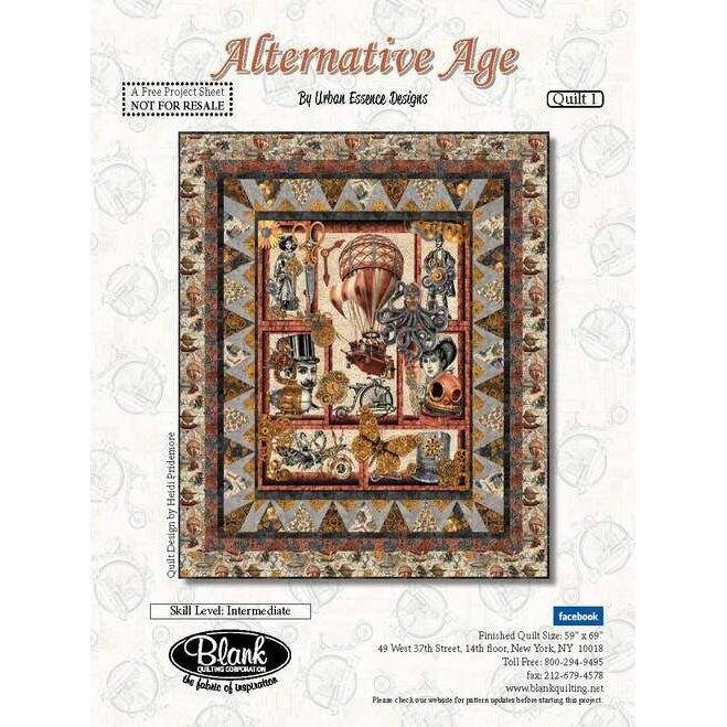 Alternative Age Steampunk Panel Quilt Pattern-Blank Quilting Corporation-My Favorite Quilt Store