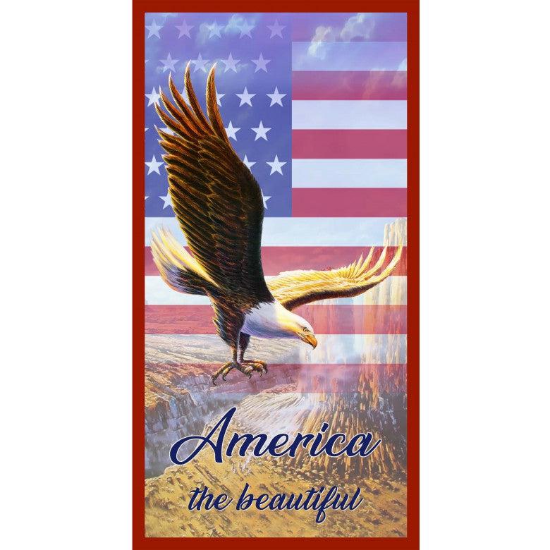 America The Beautiful American Landscape 24" Panel-Michael Miller Fabrics-My Favorite Quilt Store