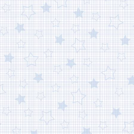 America The Beautiful Blue Cross Hatched Star Blender Fabric