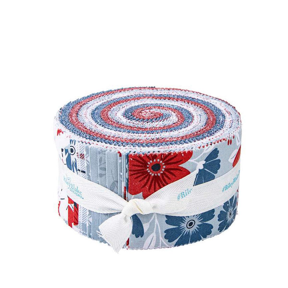 American Beauty 2 1/2" Jelly Roll-Riley Blake Fabrics-My Favorite Quilt Store