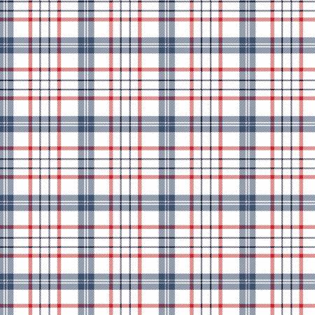 American Beauty Navy Plaid Fabric-Riley Blake Fabrics-My Favorite Quilt Store