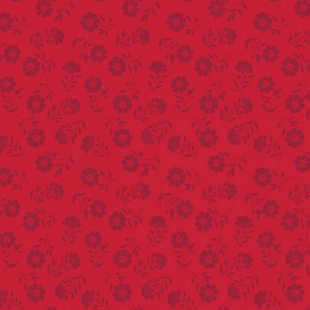 American Beauty Red Tonal Fabric