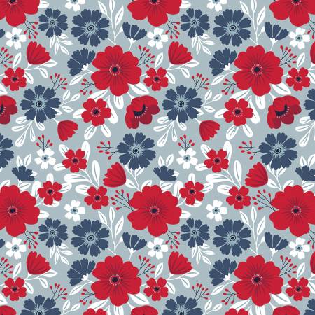 American Beauty Storm Main Fabric