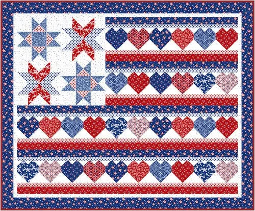 Anthem Flag Quilt Pattern-Blank Quilting Corporation-My Favorite Quilt Store