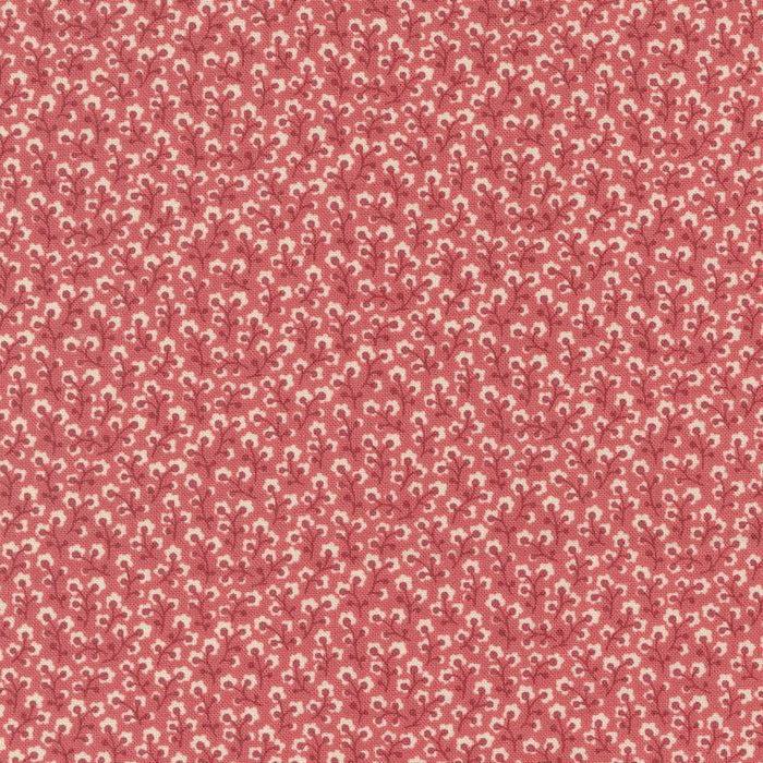 Antoinette Faded Red Dauphine Fabric