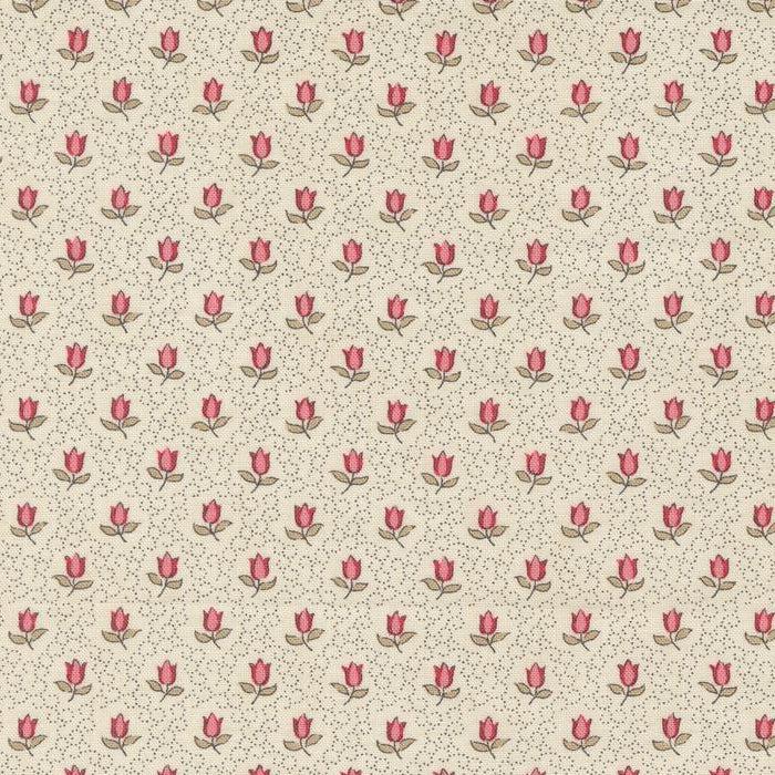 Antoinette Pearl Champagne Small Floral Fabric