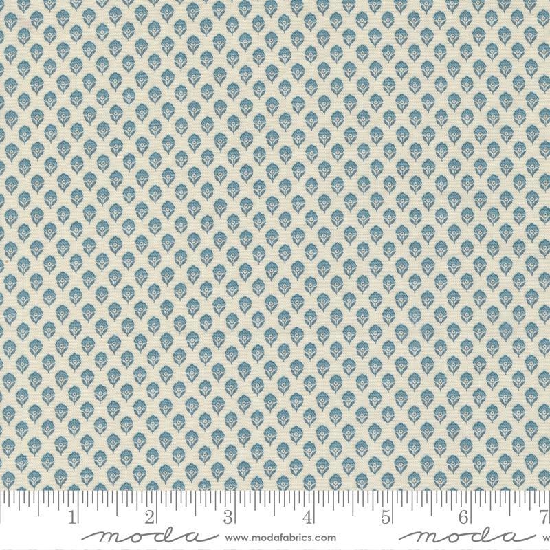 Antoinette Pearl French Blue Adelaide Fabric-Moda Fabrics-My Favorite Quilt Store