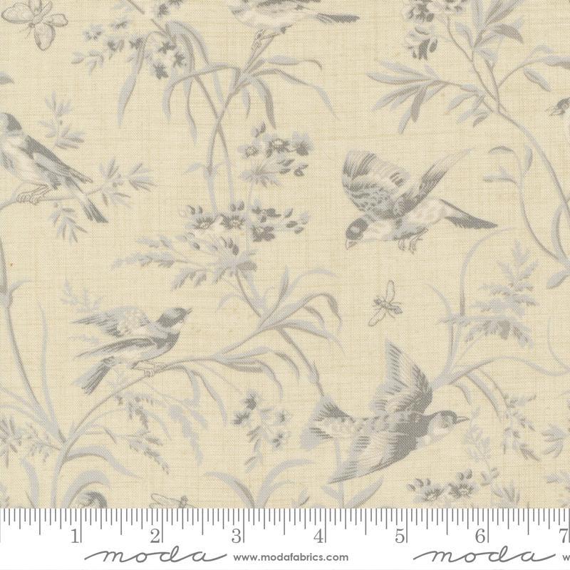 Antoinette Pearl Roche Aviary De Trianon Fabric-Moda Fabrics-My Favorite Quilt Store