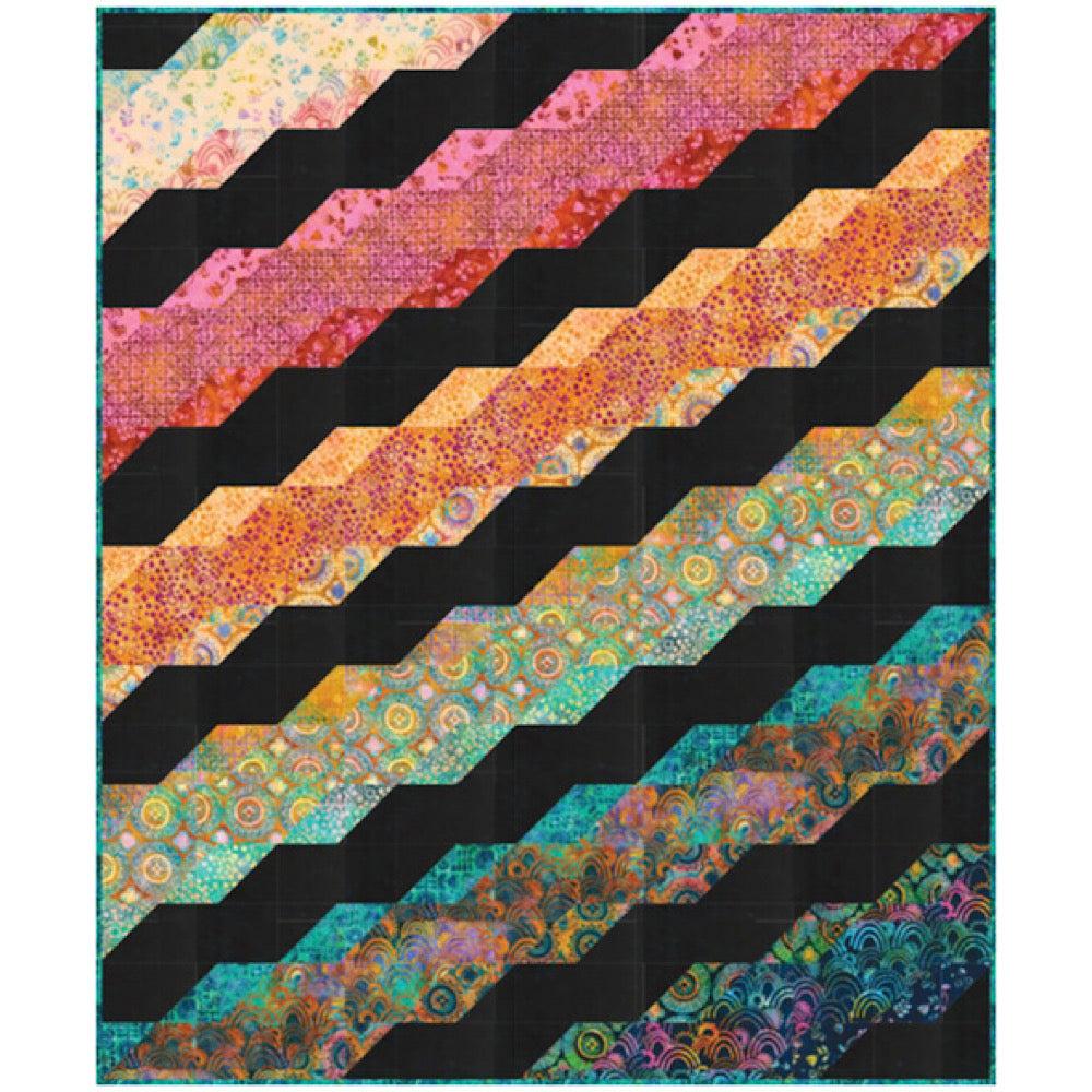 Artisan Batik Retro Rainbow The Diana Quilt Kit