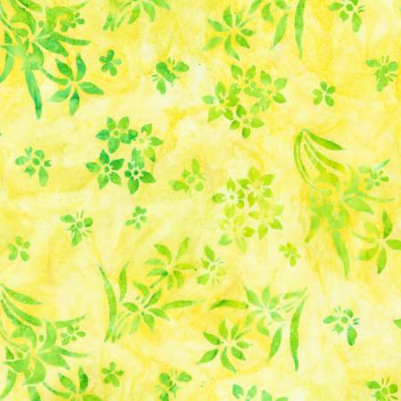 Artisan Batiks Bees and Flowers Lemon Bees Fabric-Robert Kaufman-My Favorite Quilt Store