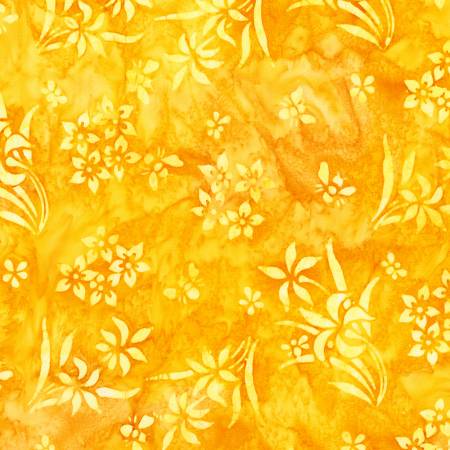 Artisan Batiks Bees and Flowers Mango Bees Fabric