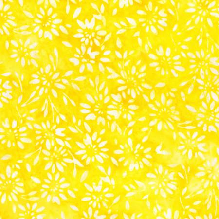 Artisan Batiks Bees and Flowers Sunshine Flowers Fabric