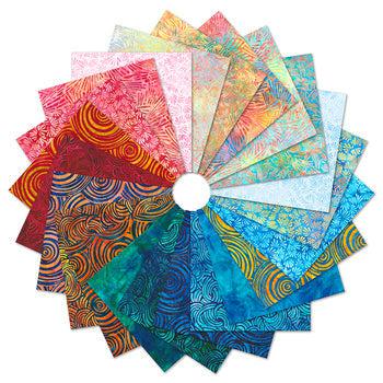 Artisan Batiks Energy Geos 5" Charm Square-Robert Kaufman-My Favorite Quilt Store