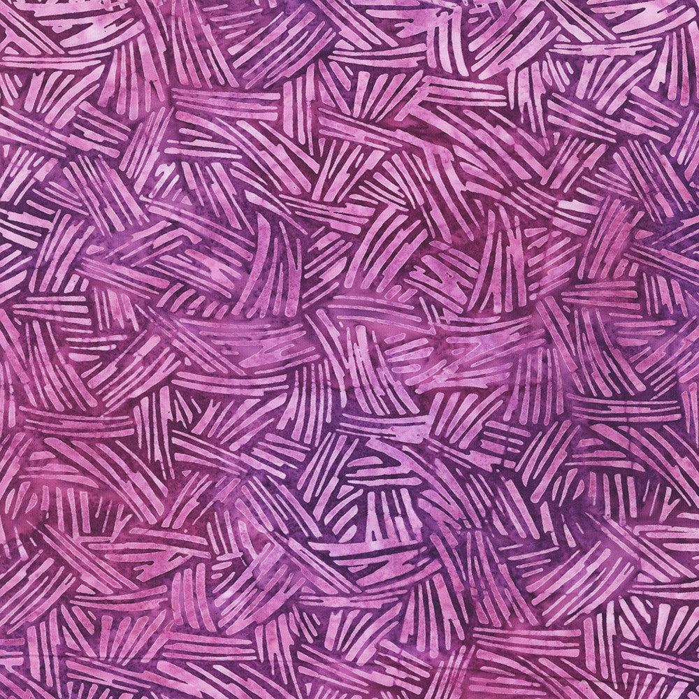 Artisan Batiks: Floral Paradise Plum Fabric-Robert Kaufman-My Favorite Quilt Store
