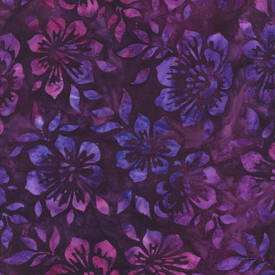 Legacy Studio Batik Fabric Purple Oil Slick by Legacy Studio